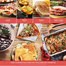 Load image into Gallery viewer, BLACK+DECKER TO1675B 6-Slice Convection Countertop Toaster Oven, Includes Bake Pan, Broil Rack &amp; Toasting Rack, Stainless Steel/Black Convection Toaster Oven