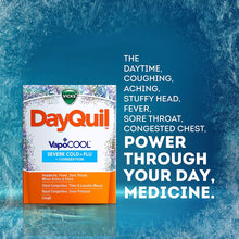 Load image into Gallery viewer, DayQuil and NyQuil SEVERE with Vicks VapoCOOL Cough, Cold &amp; Flu Relief, 48 Caplets (32 Dayquil, 16 Nyquil) - Sore Throat, Fever, and Congestion Relief, Day or Night, (Packaging May Vary)