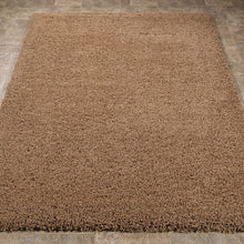 Load image into Gallery viewer, Sweet Home Stores Cozy Shag Collection Solid Shag Rug Contemporary Living &amp; Bedroom Soft Shaggy Area Rug, 39" L x 60" W, Beige
