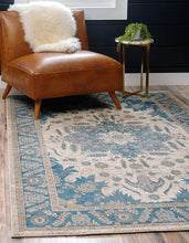 Load image into Gallery viewer, Unique Loom Salzburg Collection Traditional Oriental Gray Area Rug (9' 0 x 12' 0)