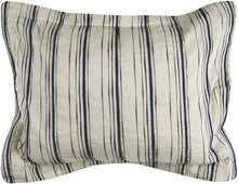 Load image into Gallery viewer, Rizzy Home BT4052 Standard Sham, 20"X26", Blue/Neutral/Brown