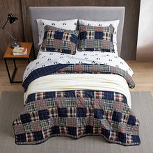Load image into Gallery viewer, Eddie Bauer | Bedding Set-100% Cotton Light-Weight Quilt Bedspread, Pre-Washed for Extra Comfort