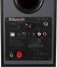 Load image into Gallery viewer, Klipsch R-41PM Powered Bookshelf Speaker,Black