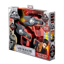 Load image into Gallery viewer, Jurassic World 2 Laser-Tag for Kids Infared Lazer-Tag Blasters Lights Up &amp; Vibrates When Hit