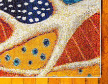 Load image into Gallery viewer, Unique Loom Positano Collection Coastal Modern Bright Colors Starfish Area Rug