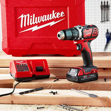 Load image into Gallery viewer, Milwaukee 2606-22CT M18 Cordless Drill/Driver Kit, 18 V, Red