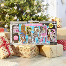 Load image into Gallery viewer, LOL Surprise OMG Remix Super Surprise with 70+ Surprises, Plays Music, 4 Fashion Dolls And 4 Dolls (Sisters), Rock Instruments, Boom Box Packaging, And Rock Band Accessories | Ages 4+