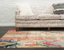 Load image into Gallery viewer, Unique Loom Sedona Collection Distressed Southwestern Tribal Rug