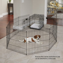 Load image into Gallery viewer, MidWest Homes for Pets Folding Metal Exercise Pen