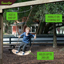 Load image into Gallery viewer, Swurfer - the Original Stand Up Surfing Swing - Curved Maple Wood Board To Easily Surf The Air