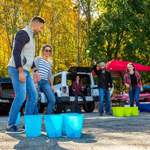 Load image into Gallery viewer, Franklin Sports Bucketz Pong Game – Perfect Tailgate Game and Beach Game – Pong Set Includes 12 Buckets, 3 Balls, and a Carry Case