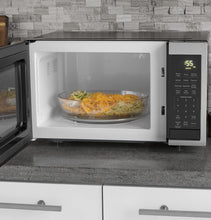 Load image into Gallery viewer, GE Appliances JES1095SMSS GE 0.9 Cu. Ft. Capacity Countertop Microwave Oven, Stainless Steel