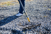 Load image into Gallery viewer, True Temper 2811600 Steel 16-Tine Bow Rake with 57 in. Hardwood Handle with Cushion Grip, 16 inch