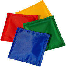 Load image into Gallery viewer, Franklin Sports 5&quot; x 5&quot; Nylon Bean Bags (Set of 12) - Perfect for use in schools