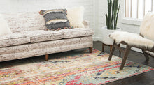 Load image into Gallery viewer, Unique Loom Sedona Collection Distressed Southwestern Tribal Rug