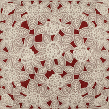 Load image into Gallery viewer, CHI Gretta 18&quot; X 18&quot; Set of 2 Lace and Embroidery Applique Pillow Covers with Zipper Closure