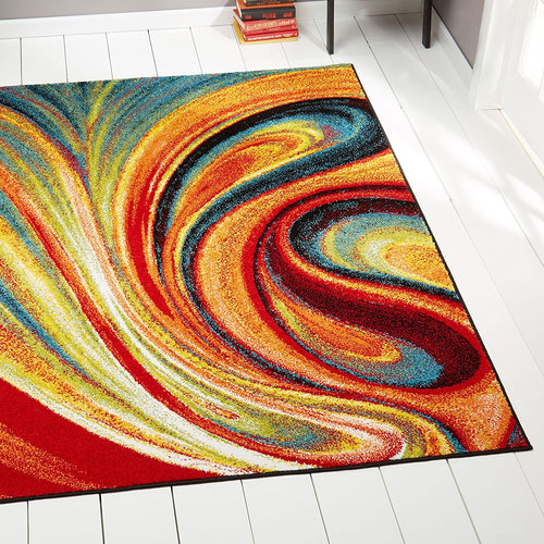 Home Dynamix Area Rugs: Splash Rug: 211-999 Multi-Color: 1' 6'' x 2' 6'' Rectangle