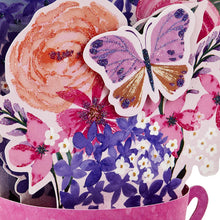 Load image into Gallery viewer, Hallmark Signature Paper Craft Flowers Displayable Bouquet Mothers Day Card