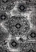 Load image into Gallery viewer, Unique Loom 3138665 Area Rug, 4&#39; x 6&#39; Rectangle, Black