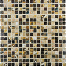 Load image into Gallery viewer, SomerTile FCP96RHL Arcadia Highlands Porcelain Floor and Wall Tile, 12" x 12", Brown/Tan