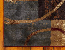 Load image into Gallery viewer, Unique Loom Barista Collection Modern Circles Rustic Warm Multi Area Rug (2' 2 x 3' 0)