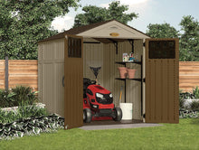 Load image into Gallery viewer, Suncast Dual Shelving Extension Kit for Sierra and Everett Sheds, Black