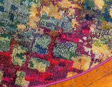 Load image into Gallery viewer, Unique Loom Jardin Collection Vibrant Abstract