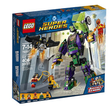 Load image into Gallery viewer, LEGO DC Super Heroes Lex Luthor Mech Takedown 76097 Building Kit (406 Piece)