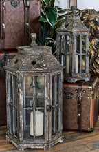 Load image into Gallery viewer, Deco 79 Wood Glass Lantern