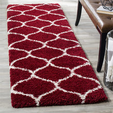 Load image into Gallery viewer, Safavieh Hudson Shag Collection SGH280A Moroccan Ogee 2-inch Thick Area Rug