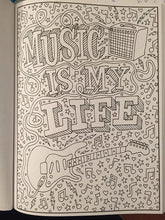 Load image into Gallery viewer, 1 Timeless Creations Words To Color By Live, Love And Laugh 12&#39;&#39; X 12&#39;&#39;