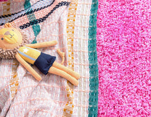 Load image into Gallery viewer, Unique Loom Solo Solid Shag Collection Modern Plush Taffy Pink Runner Rug (3' x 10')
