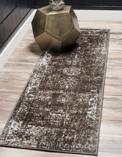 Load image into Gallery viewer, Unique Loom 3134066 Area Rug, 2' x 7' Runner, Light Blue