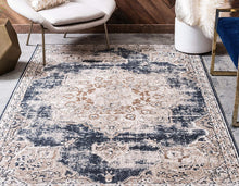 Load image into Gallery viewer, Unique Loom Chateau Collection Distressed Vintage Traditional Rug