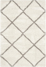 Load image into Gallery viewer, Safavieh Hudson Shag Collection SGH281A Diamond Trellis 2-inch Thick Area Rug
