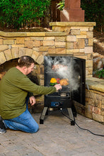 Load image into Gallery viewer, Masterbuilt MB20077618 Analog Electric Smoker with 2 Smoking Racks, 30 inch, Black
