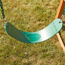 Load image into Gallery viewer, Swing-N-Slide WS 5100 2 Pack of Green Swing Seats with Ring/Trapeze Combo Swing Swing Set Refresher Bundle, Green