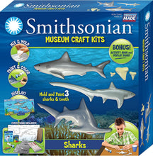 Load image into Gallery viewer, Smithsonian Sea Life Perfect Cast Cast, Paint, Display and Learn Craft Kit
