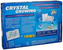 Load image into Gallery viewer, Thames &amp; Kosmos Crystal Growing Science Kit Grow Over A Dozen Crystals with 15 Experiments, Includes Storage Case &amp; 32 Page Color Laboratory Manual