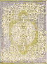 Load image into Gallery viewer, Unique Loom New Classical Collection Traditional Distressed Vintage Classic Light Blue Area Rug (10' x 13')