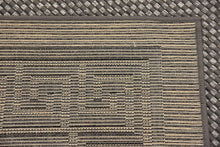 Load image into Gallery viewer, Casual Greek Key Transitional Indoor and Outdoor Flatweave Area Rug