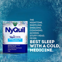 Load image into Gallery viewer, DayQuil and NyQuil SEVERE with Vicks VapoCOOL Cough, Cold &amp; Flu Relief, 48 Caplets (32 Dayquil, 16 Nyquil) - Sore Throat, Fever, and Congestion Relief, Day or Night, (Packaging May Vary)