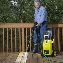 Load image into Gallery viewer, Sun Joe SPX3000 2030 Max PSI 1.76 GPM 14.5-Amp Electric High Pressure Washer, Cleans Cars/Fences/Patios