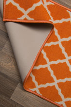 Load image into Gallery viewer, Ottomanson Glamour Collection Contemporary Moroccan Trellis Design Runner Rug (Non-Slip) Kitchen and Bathroom Mat