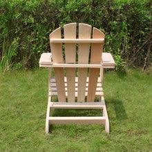 Load image into Gallery viewer, Merry Garden Kids Foldable Wooden Adirondack Chair, Children's Outdoor Patio Furniture, Garden, Lawn, Deck Chair, Unfinished