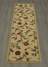 Load image into Gallery viewer, Ottohome Collection Floral Garden Design Non-Skid (Non-Slip) Rubber Backing Modern Area Rug