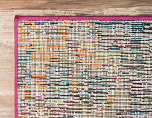 Load image into Gallery viewer, Unique Loom Jardin Collection Colorful Abstract Multi Area Rug (2' x 3')