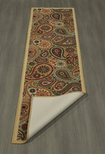 Load image into Gallery viewer, Ottomanson Ottohome Collection Contemporary Paisley Design Non-Skid (Non-Slip) Rubber Backing Area Rug-