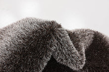 Load image into Gallery viewer, Unique Loom Luxe Solo Collection Plush Modern Pinecone Brown Area Rug (8' x 11')