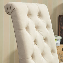 Load image into Gallery viewer, Roundhill Furniture Habit Solid Wood Tufted Parsons Dining Chair